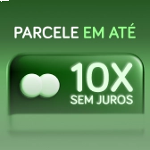 Parcele tudo em até 10x sem juros!
