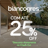 Biancogres na sua casa com ate 25% OFF