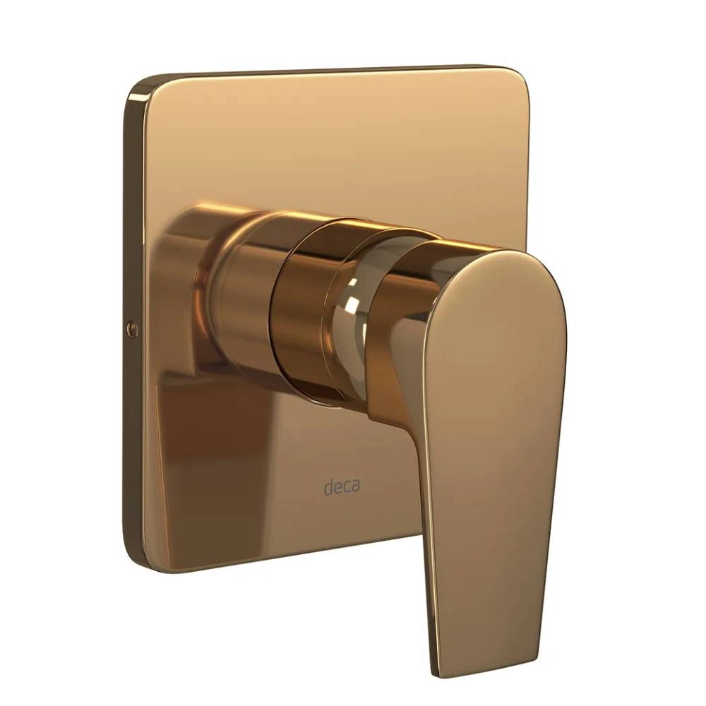 Acabamento de Monocomando para Chuveiro Level Red Gold Deca 4993.GL26.CHU.RD