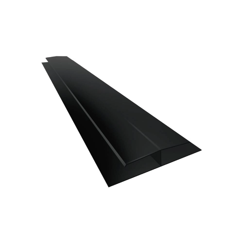 Acabamento para Forro Plasbil Emenda Rigida Preto c/6M