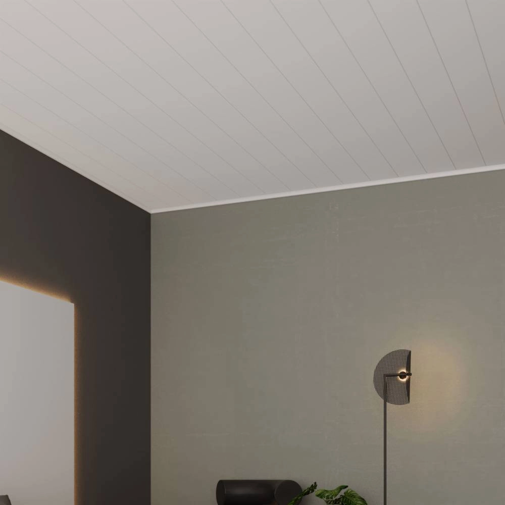 Acabamento Para Forro Plasbil Nobre Branco C/6M