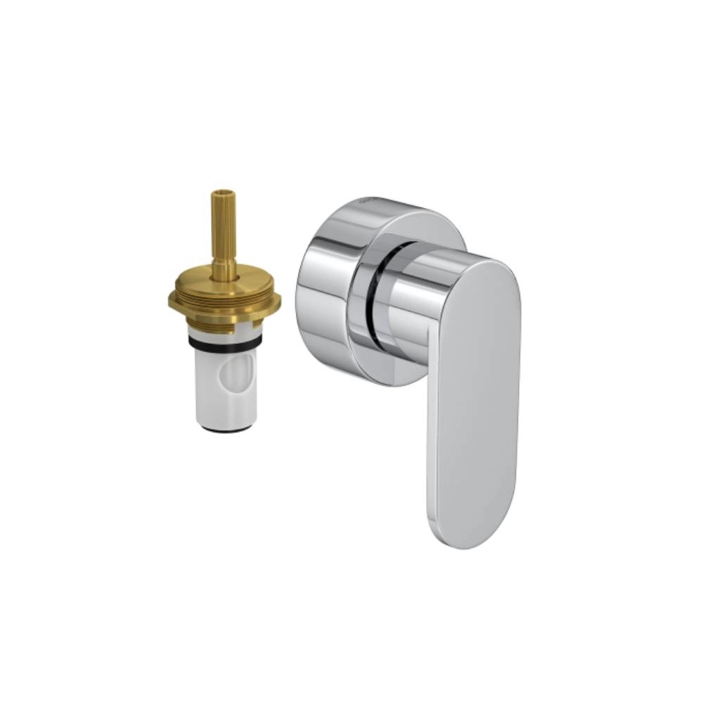 Acabamento para Registro de Pressão Até 1" com Mecanismo 1/2 Volta Cromado Drop Deca 4916.C91.PQ