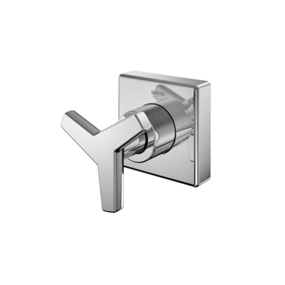 Acabamento para registro Docol Base 1/2", 3/4" e 1" Docol City cromado 00877106