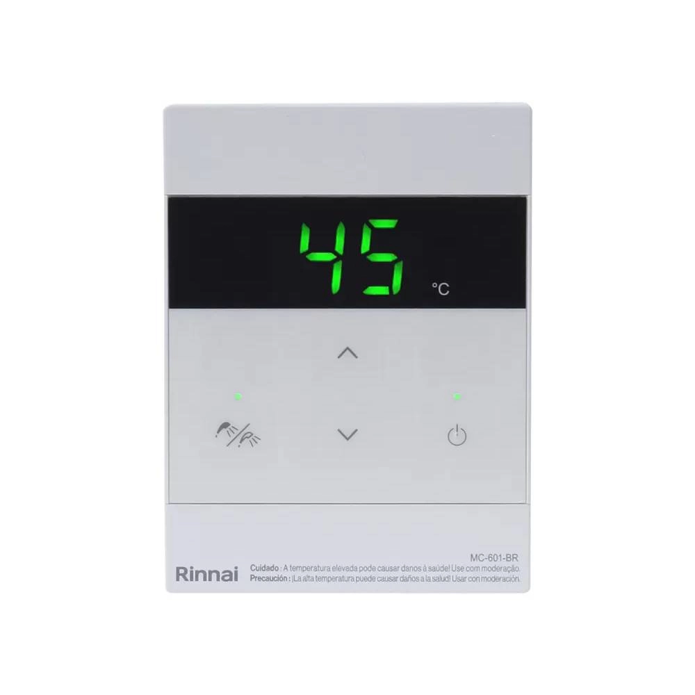 Aquecedor a Gás Rinnai REUE351 Branco 35LTS Eletronico Bivolt GN