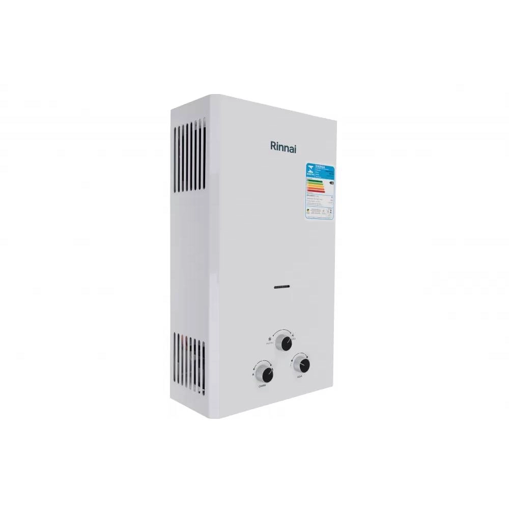 Aquecedor Rinnai a Gás REUM150 BRANCO 15LTS Mecanico GLP  Aquecedor Rinnai a Gás REUM150 BRANCO 15LTS Mecanico GLP