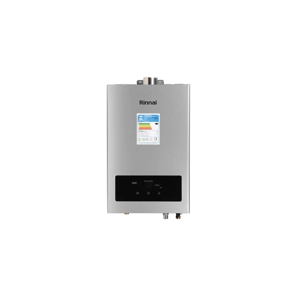 Aquecedor Rinnai REUE150 Prata 15LTS Eletronico Bivolt GLP