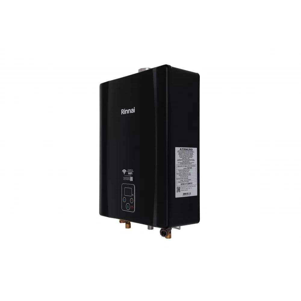 Aquecedor Rinnai REUE211 Black 21LTS Eletronico Bivolt GLP Aquecedor Rinnai REUE211 Black 21LTS Eletronico Bivolt GLP