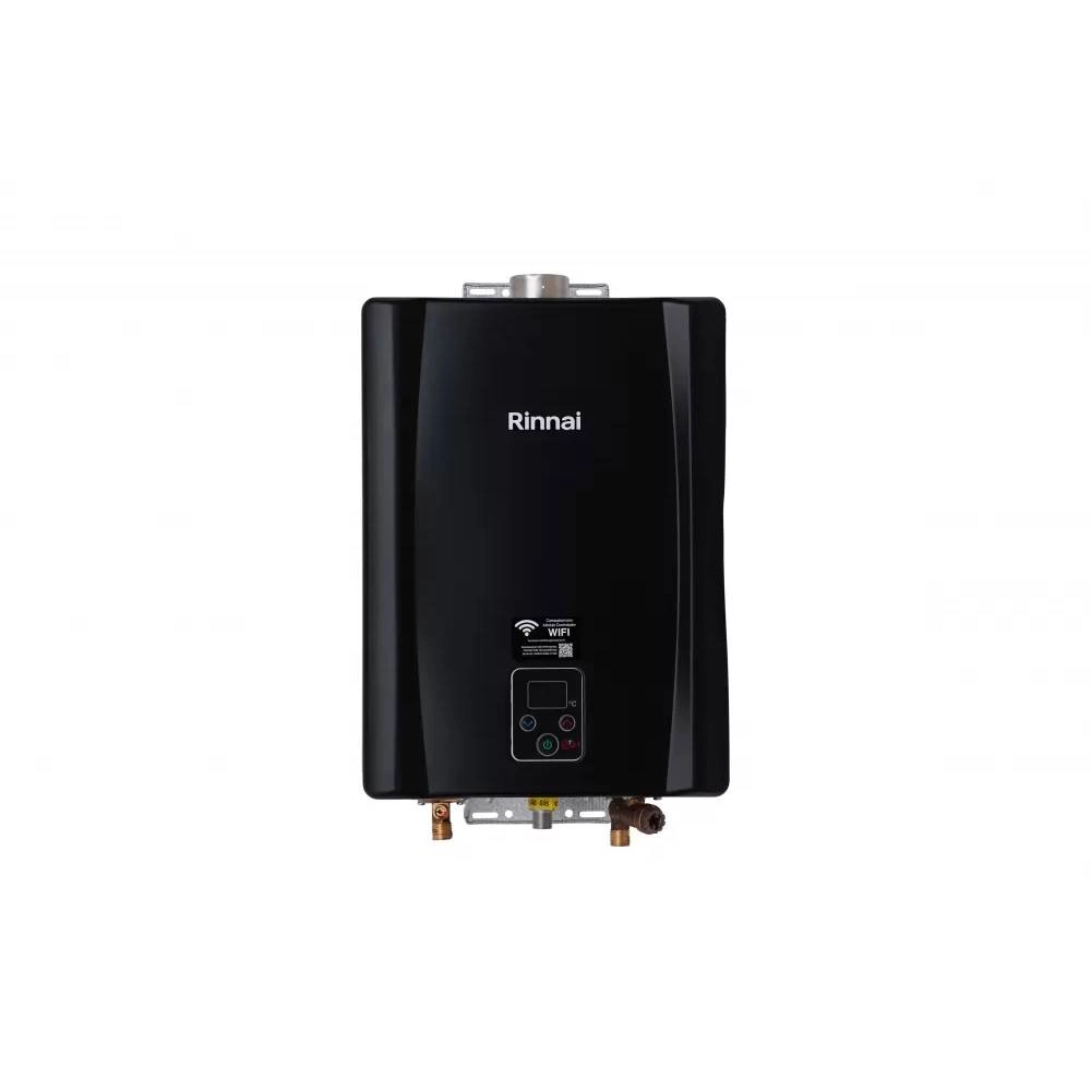 Aquecedor Rinnai REUE211 Black 21LTS Eletronico Bivolt GLP