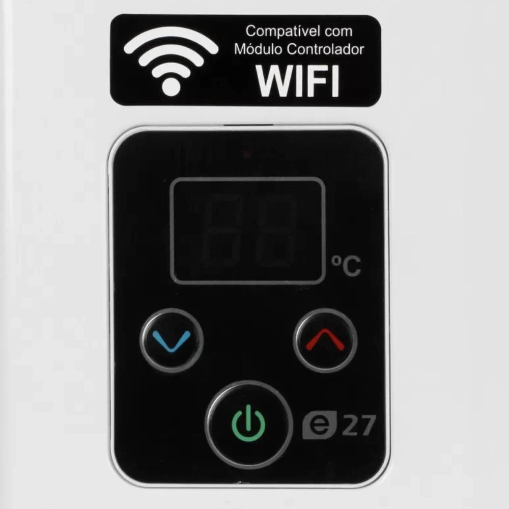 Aquecedor Rinnai REUE271 Branco 27LTS Eletronico Bivolt GLP