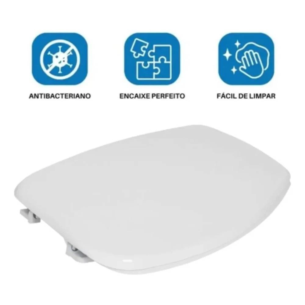 Assento Astra TTH/PP Thema PP Branco Assento Astra TTH/PP Thema PP Branco