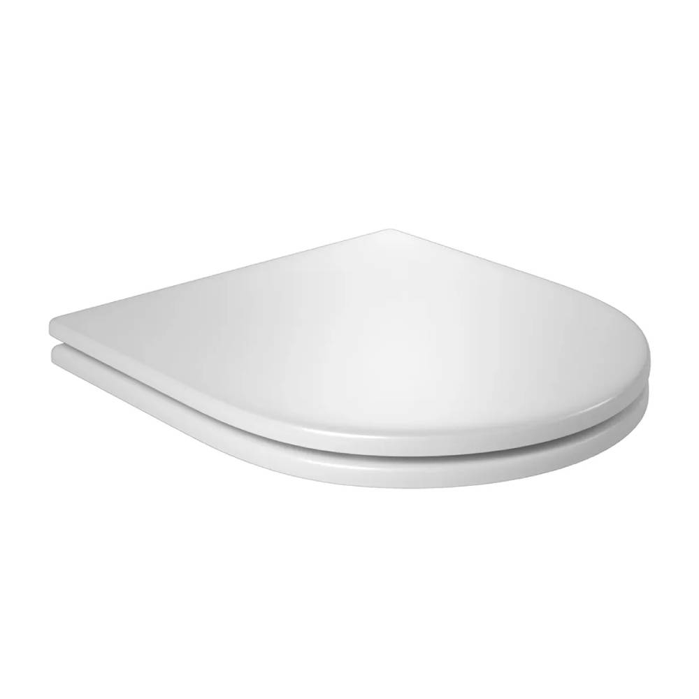 Assento Deca em Poliéster Slow Close Branco AP.237.17
