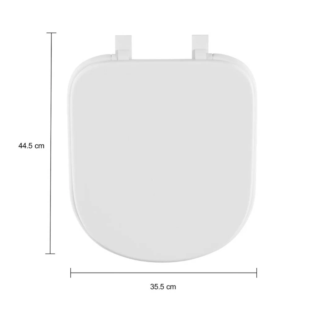 Assento Deca Plástico Vogue Plus Branco AP.50.17 Assento Deca Plástico Vogue Plus Branco AP.50.17