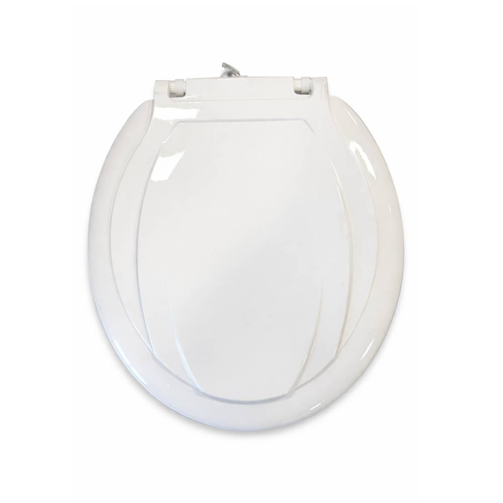 Assento Universal Oval Premium PP Branco Luzarte