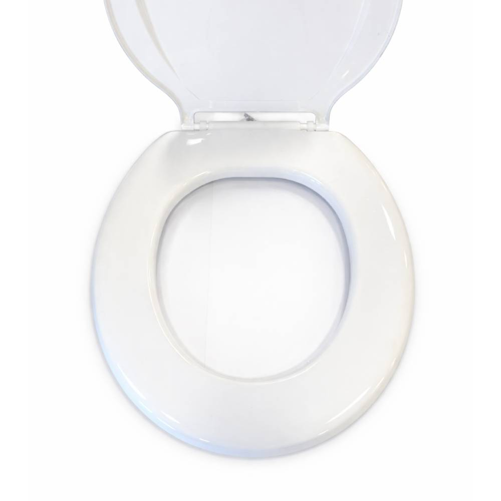 Assento Universal Oval Premium PP Branco Luzarte Assento Universal Oval Premium PP Branco Luzarte
