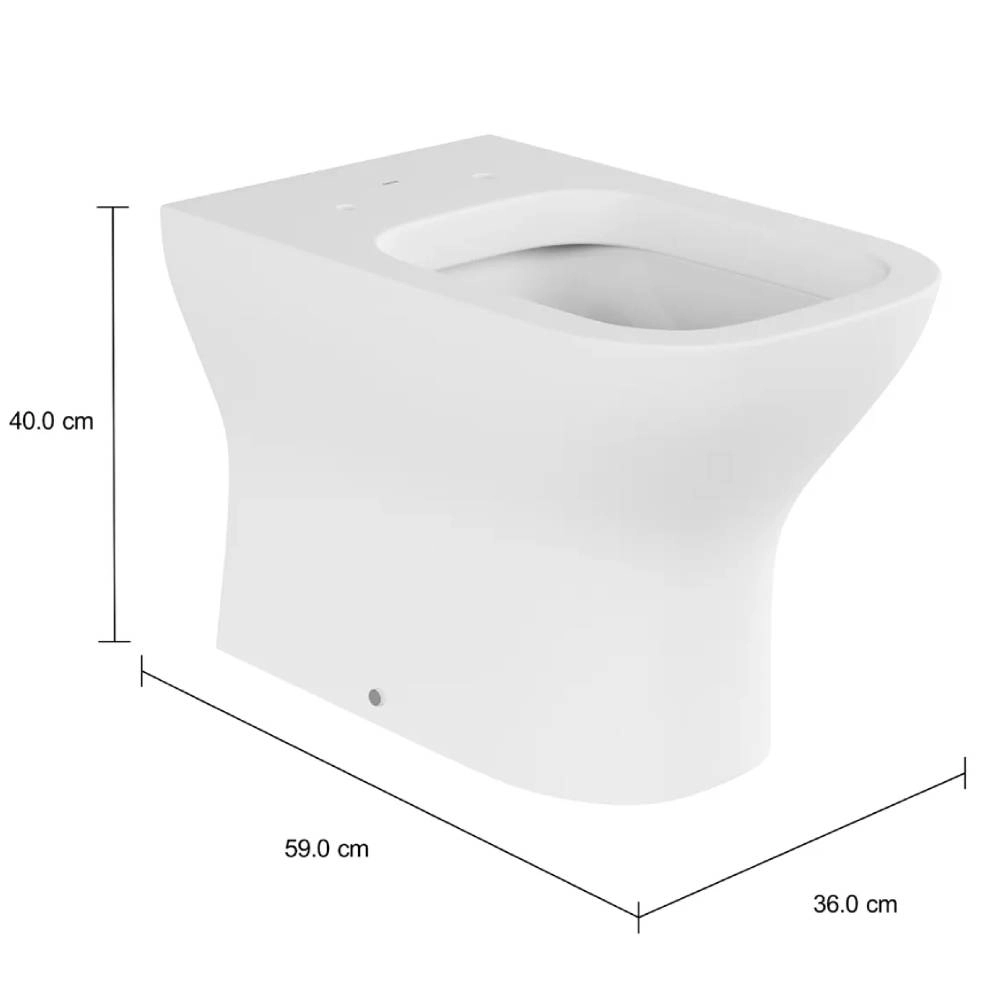 Bacia Convencional Deca Axis Branco P.47.17