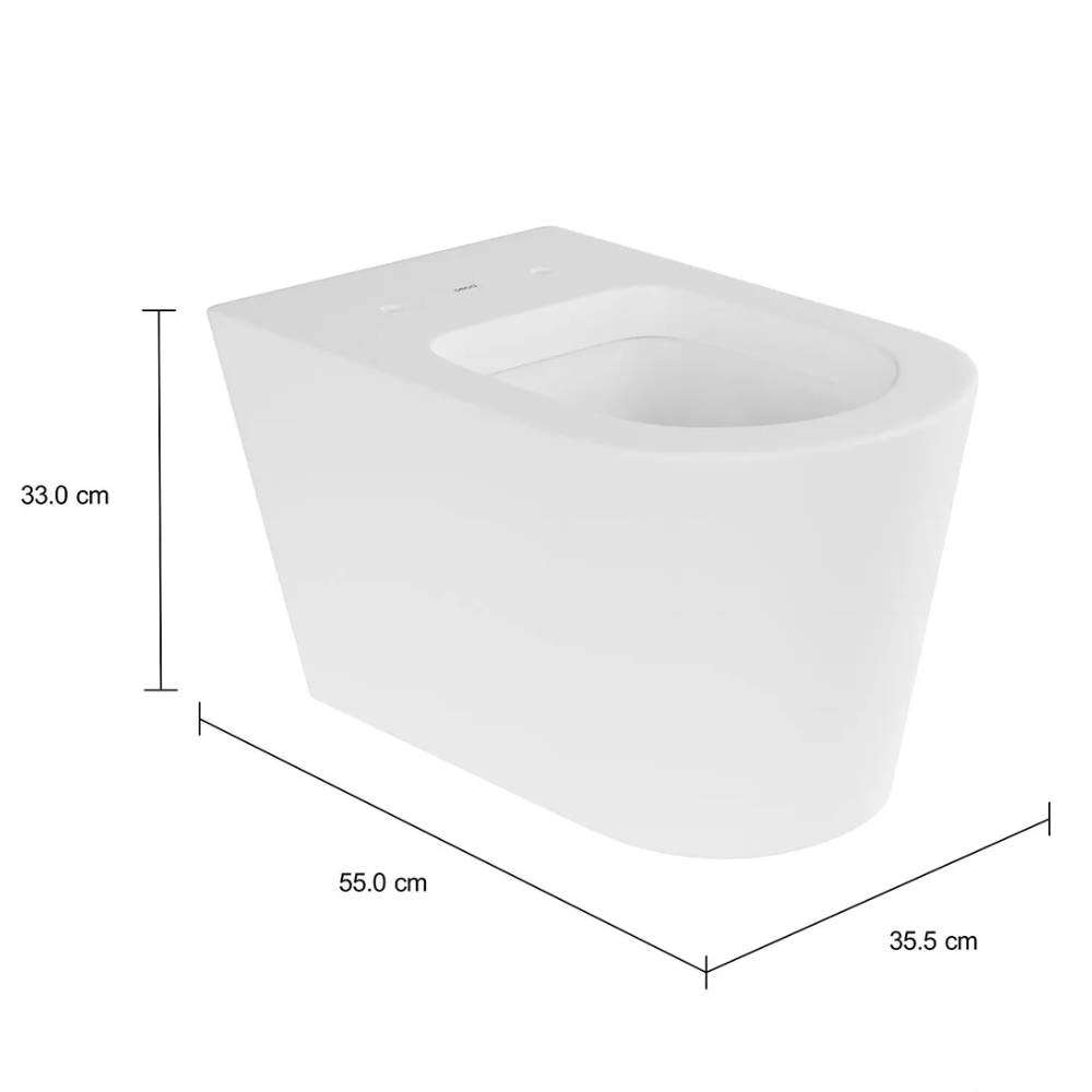 Bacia Convencional Suspensa Branco Lk Deca P.232.17