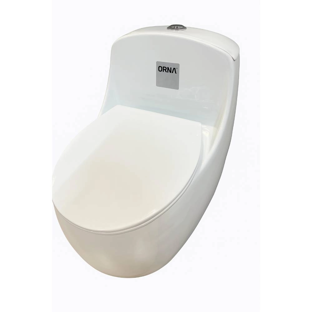 Bacia Monobloco Orna Monaco Branco