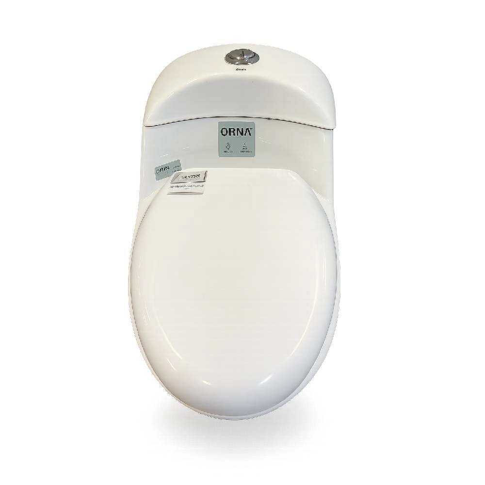 Bacia Monobloco Orna Paris Branco 