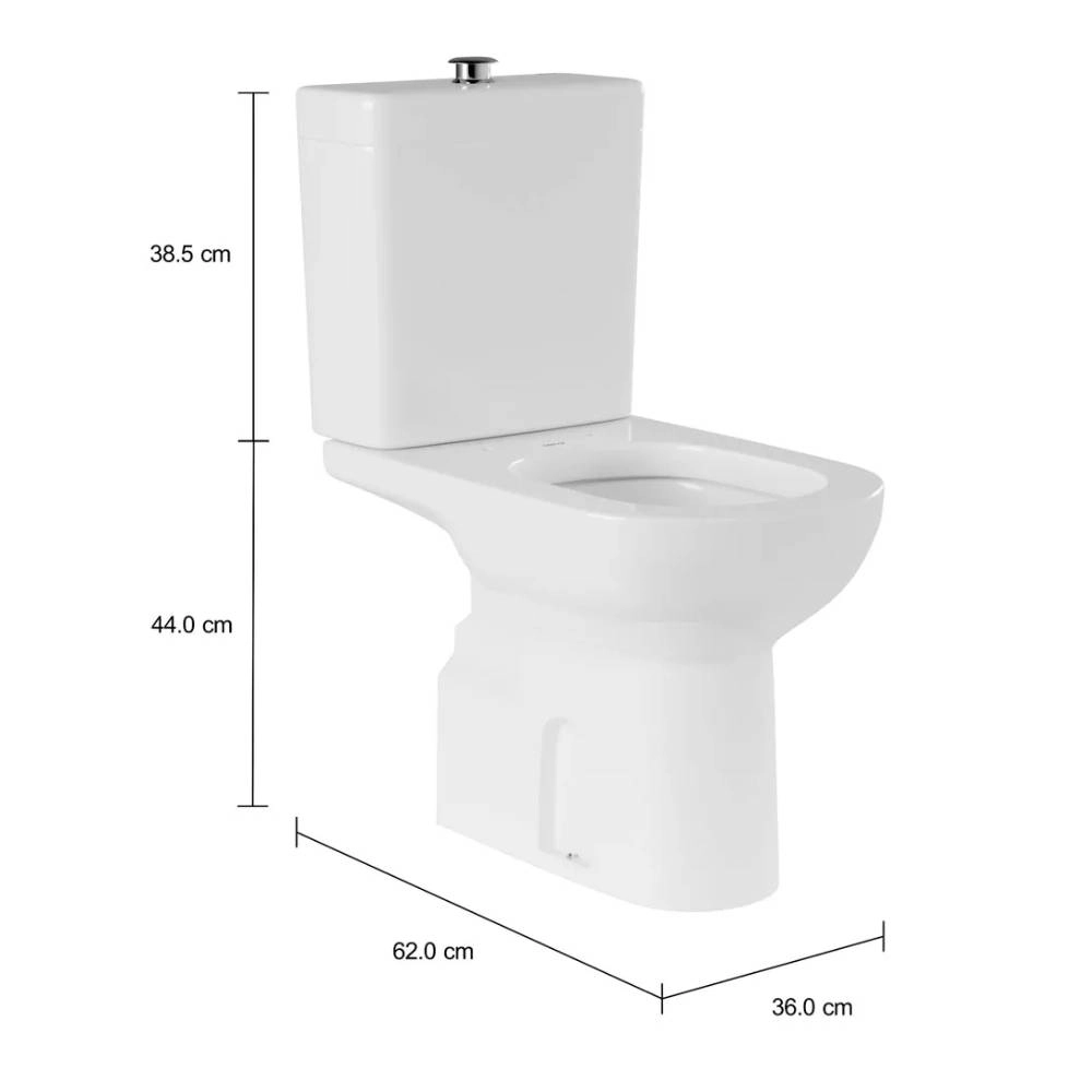 Bacia para Caixa Acoplada Deca Vogue Plus Conforto Branco P.515.17