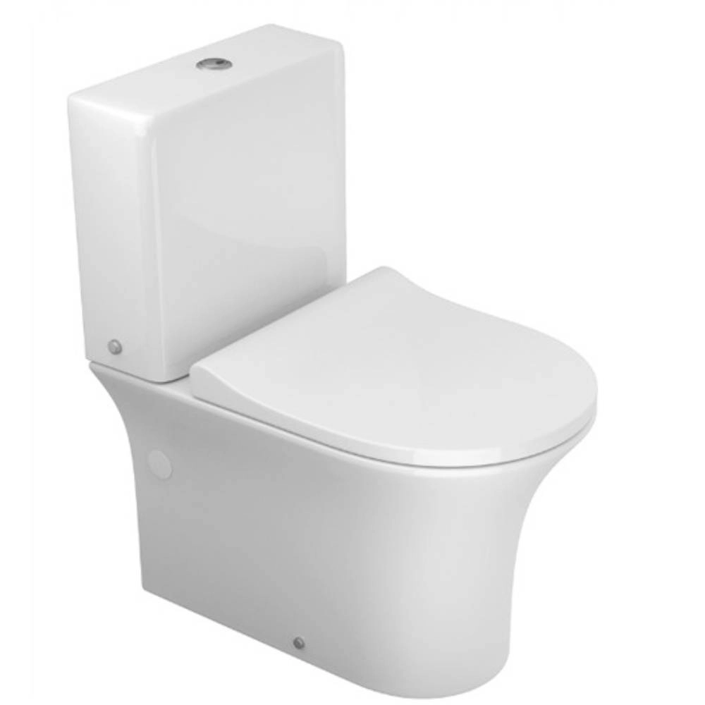 Bacia para Caixa Acoplada Deca Wish Branco Cromado - P.280.17