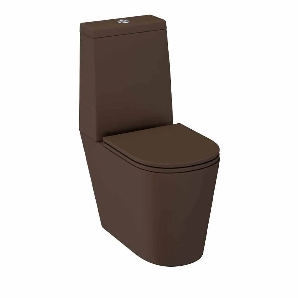 Bacia para Caixa Acoplada Marrom Fosco Lk P.230.22