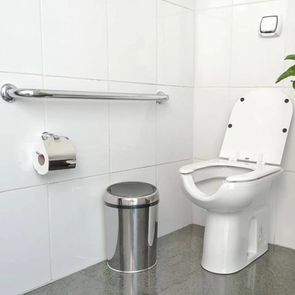 Barra de Apoio Astra Reta 60CM 1.1/4" BA114/6 Aço Inox Barra de Apoio Astra Reta 60CM 1.1/4" BA114/6 Aço Inox