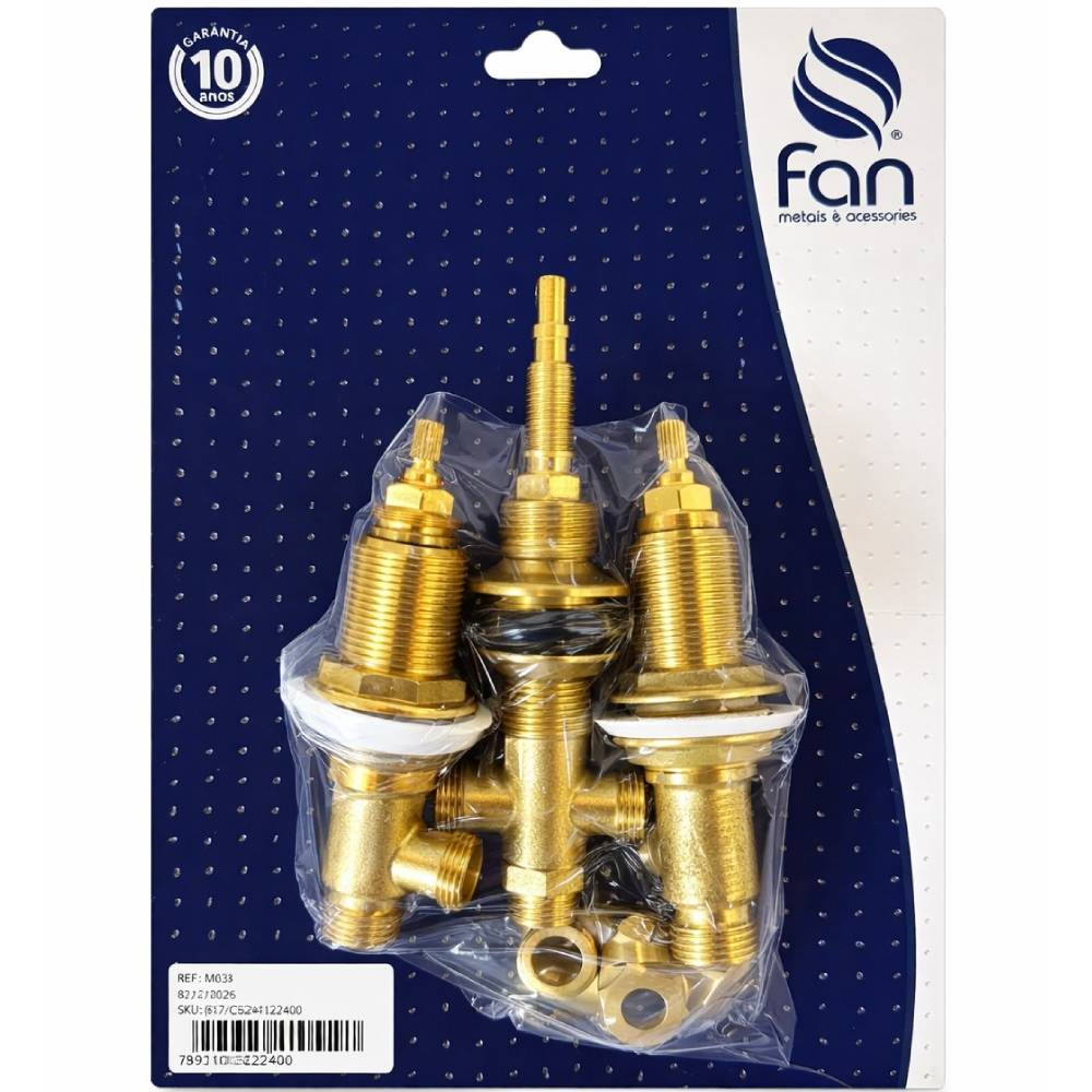 Base Bide 1/4 de Volta Haste AM 817 Fani