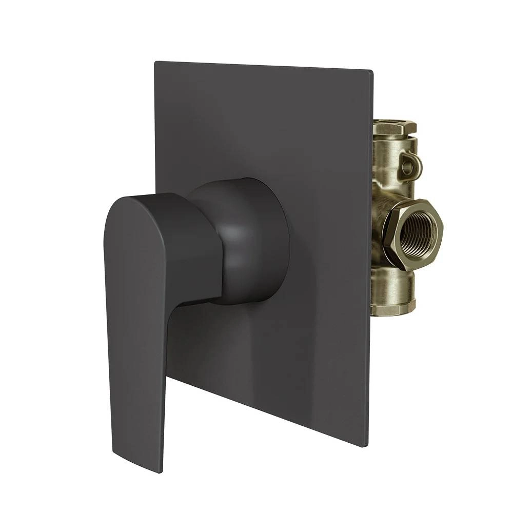 Base Monocomando para Chuveiro ou Banheira Bold Fani 6416 BK370