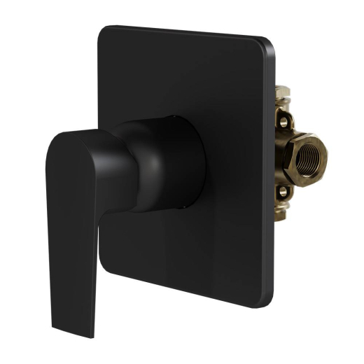 Base Monocomando para Chuveiro ou Banheira Bold Fani 6416 BK370
