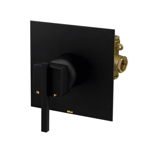 Base Monocomando para Chuveiro ou Banheira Eros Fani 6416 BK640