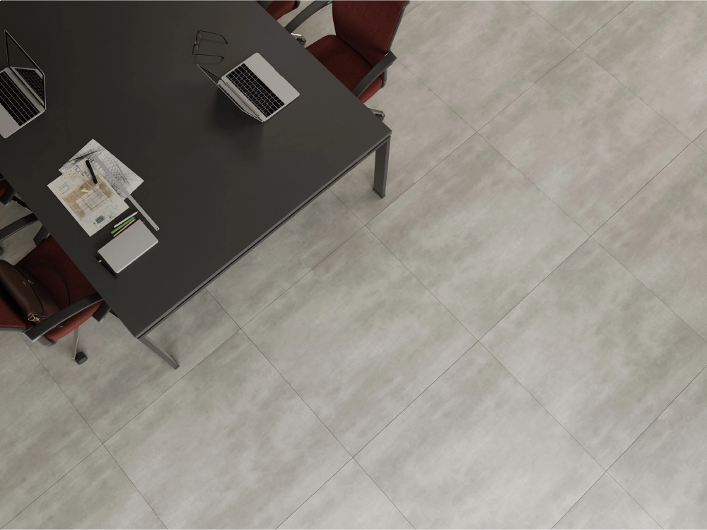 Biancogres Piso LVT 91,4x91,4 Citta Cemento Grigio