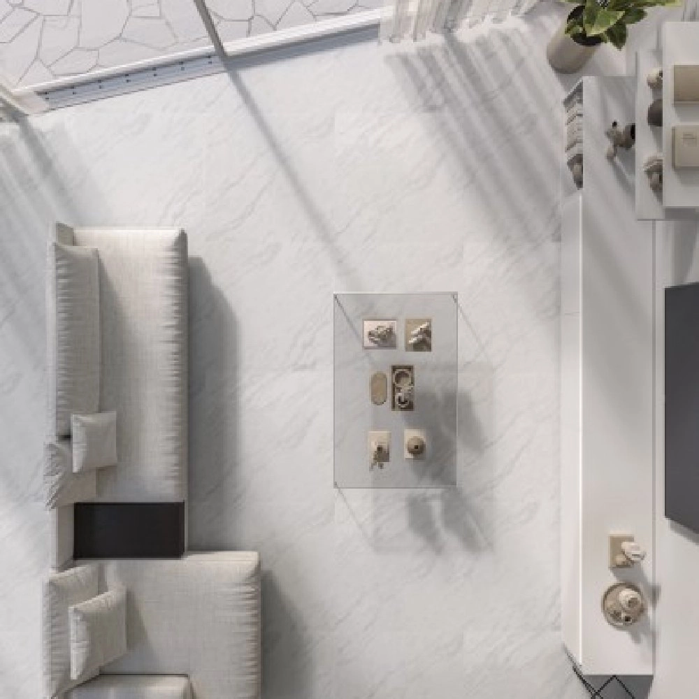 Biancogres Piso LVT 96x96 Citta Alpi Bianco