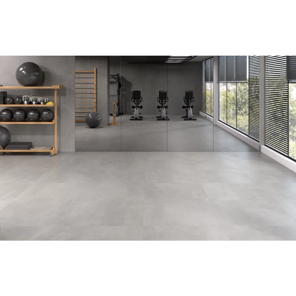 Biancogres Piso LVT 96x96 Citta Cemento Grigio 