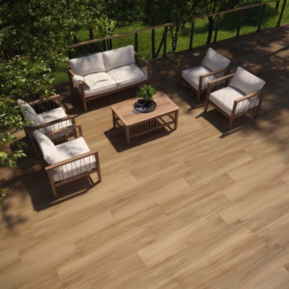 Biancogres Porcelanato 26x106 Carvalho Natural Retificado 