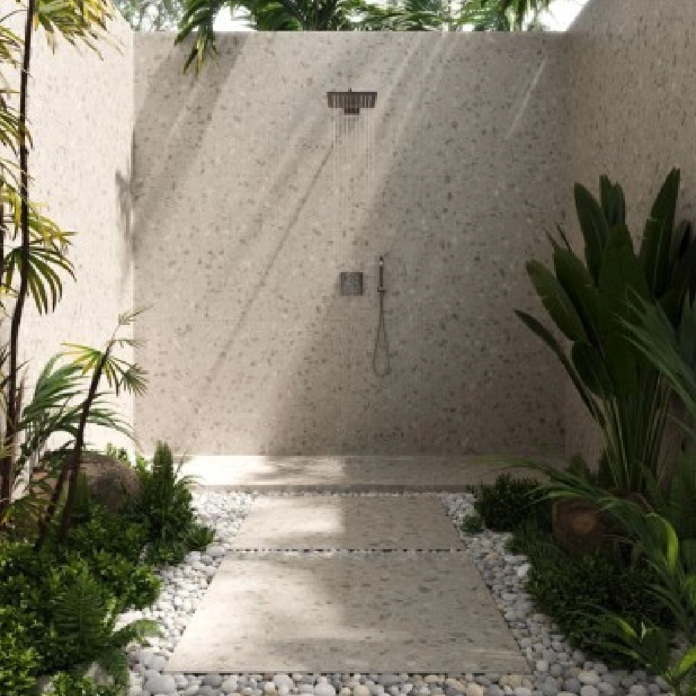 Biancogres Porcelanato 100x100 Dorcia Terrazzo Beige Externo Retificado Biancogres Porcelanato 100x100 Dorcia Terrazzo Beige Externo Retificado