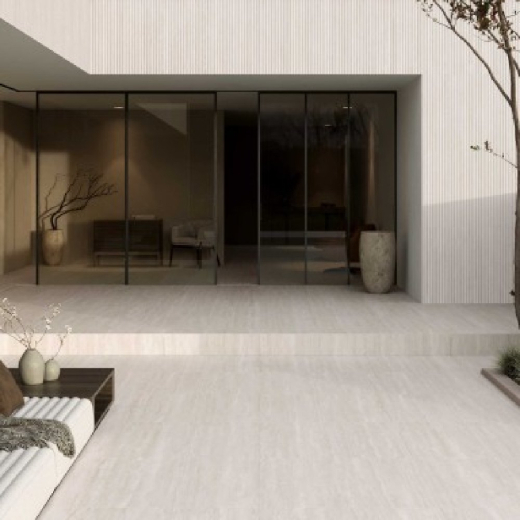 Biancogres Porcelanato 120x120 Travertino Tivoli Externo Retificado Biancogres Porcelanato 120x120 Travertino Tivoli Externo Retificado