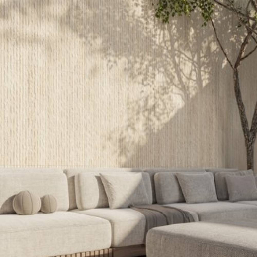 Biancogres Porcelanato 45X90 Spacco Travertino Classico Biancogres Porcelanato 45X90 Spacco Travertino Classico