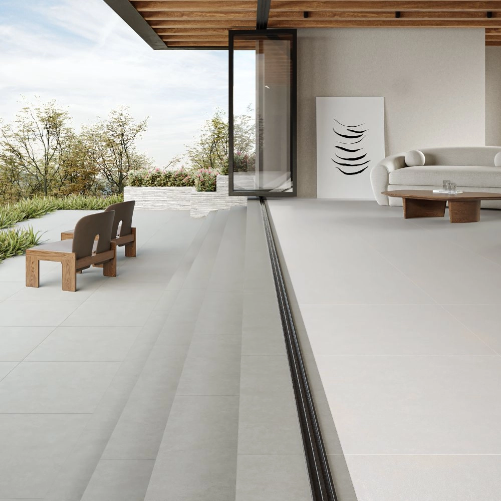 Biancogres Porcelanato 60x60 Cemento Grafite Retificado 