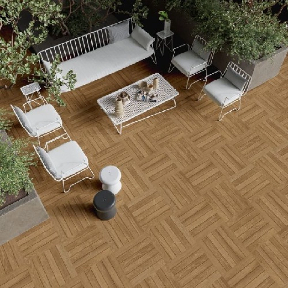 Biancogres Porcelanato 60x60 Deck Legno Maso Externo