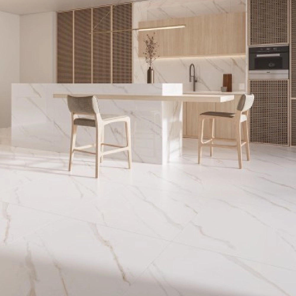 Biancogres Porcelanato 80x80 Malden Bianco Lux Retificado