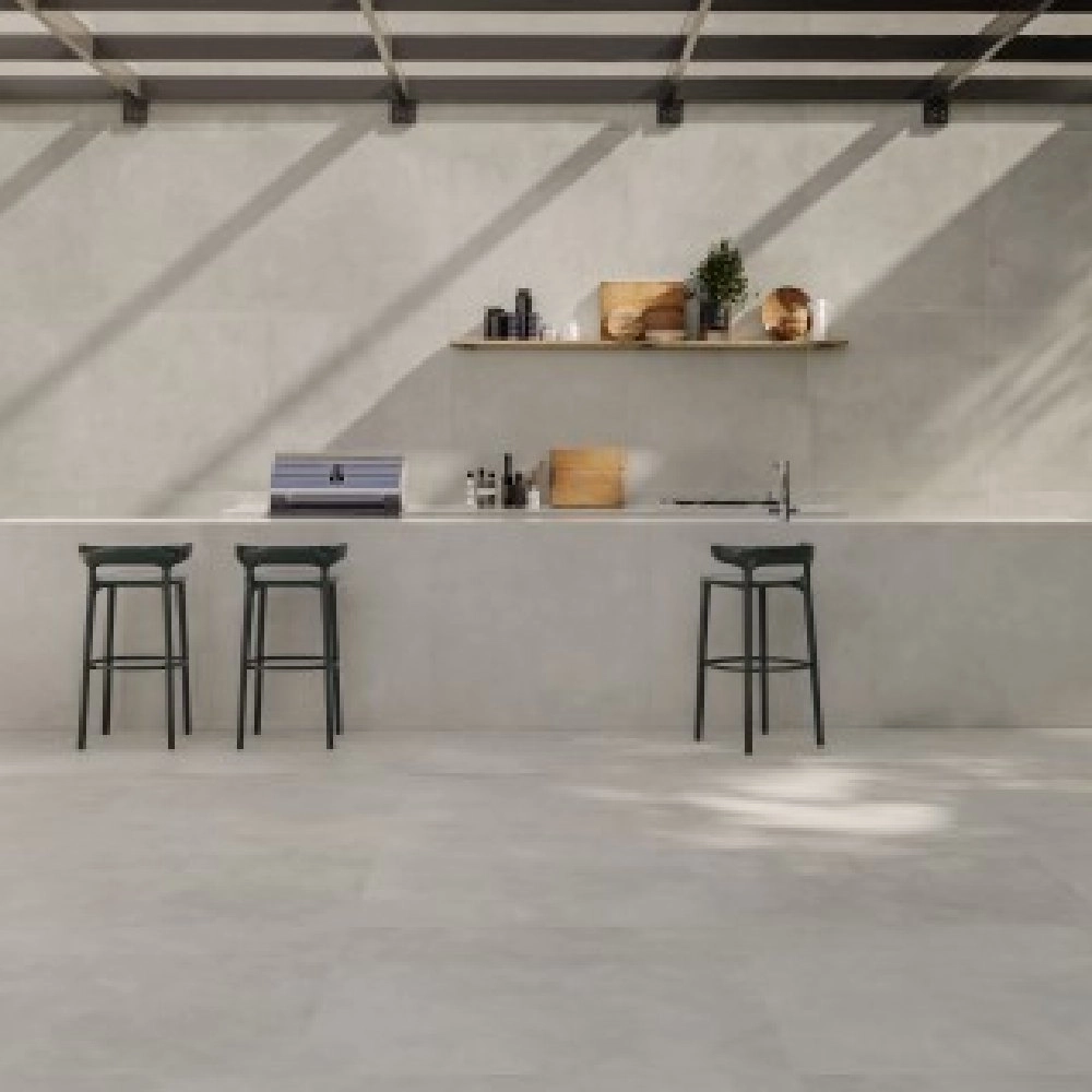 Biancogres Porcelanato 80x80 Sion Grigio Externo Retificado