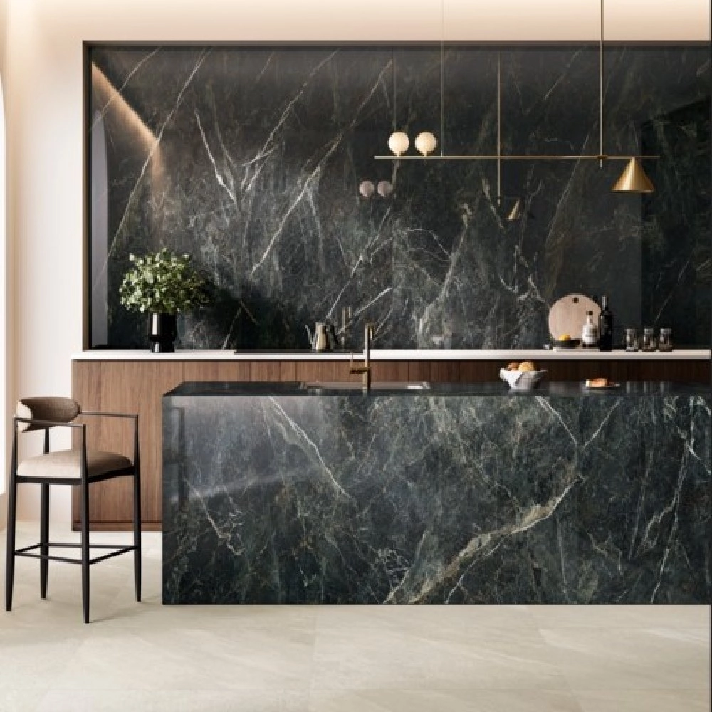 Biancogres Porcelanato 90x180 Mare Nero Lux Retificado Biancogres Porcelanato 90x180 Mare Nero Lux Retificado