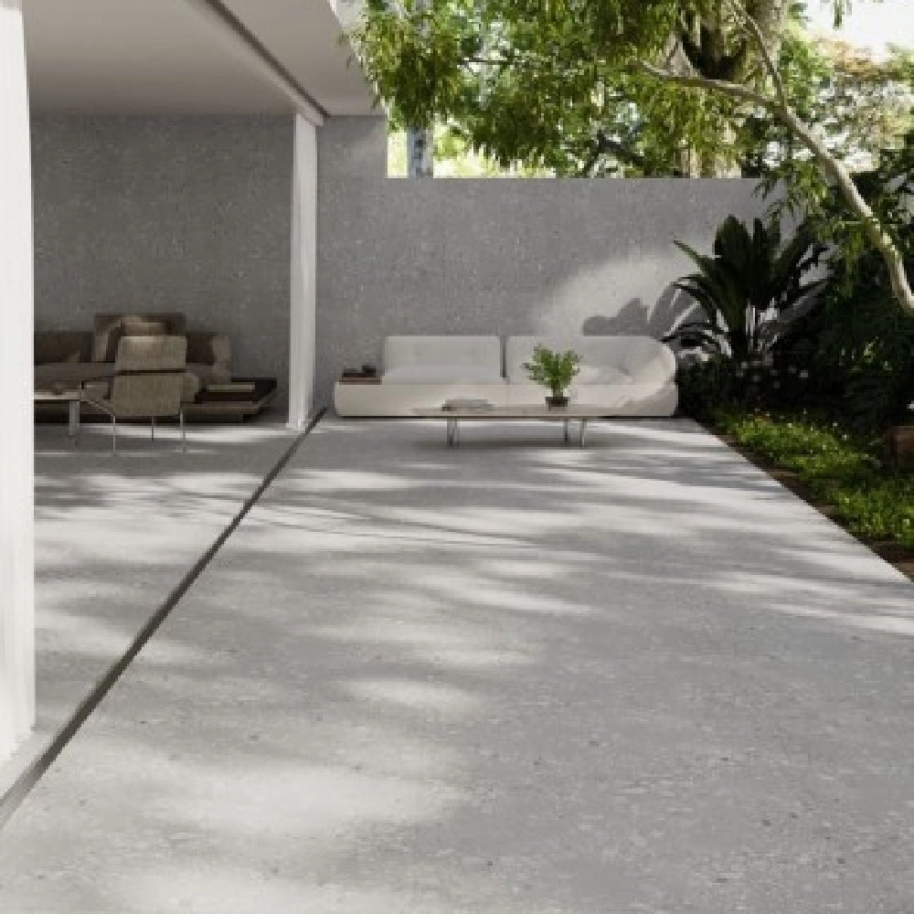 Biancogres Porcelanato 90x90 Cannes Terrazo Grigio Externo Retificado