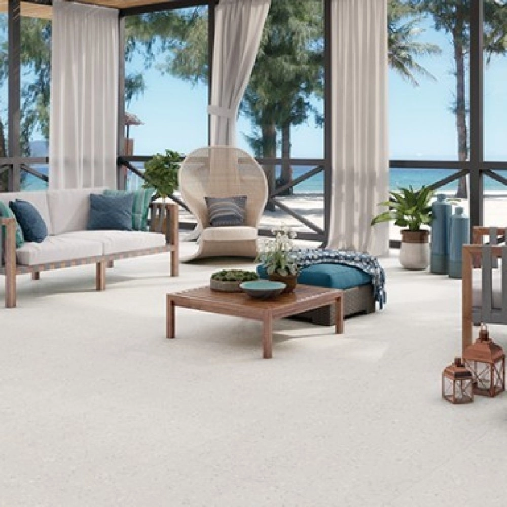 Biancogres Porcelanato 90x90 Terrazzo Veneziano Avório Retificado