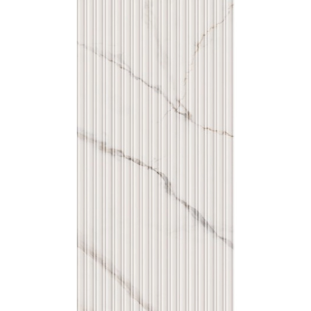 Biancogres Revestimento 45x90  Aris Calacata Altissimo Retificado