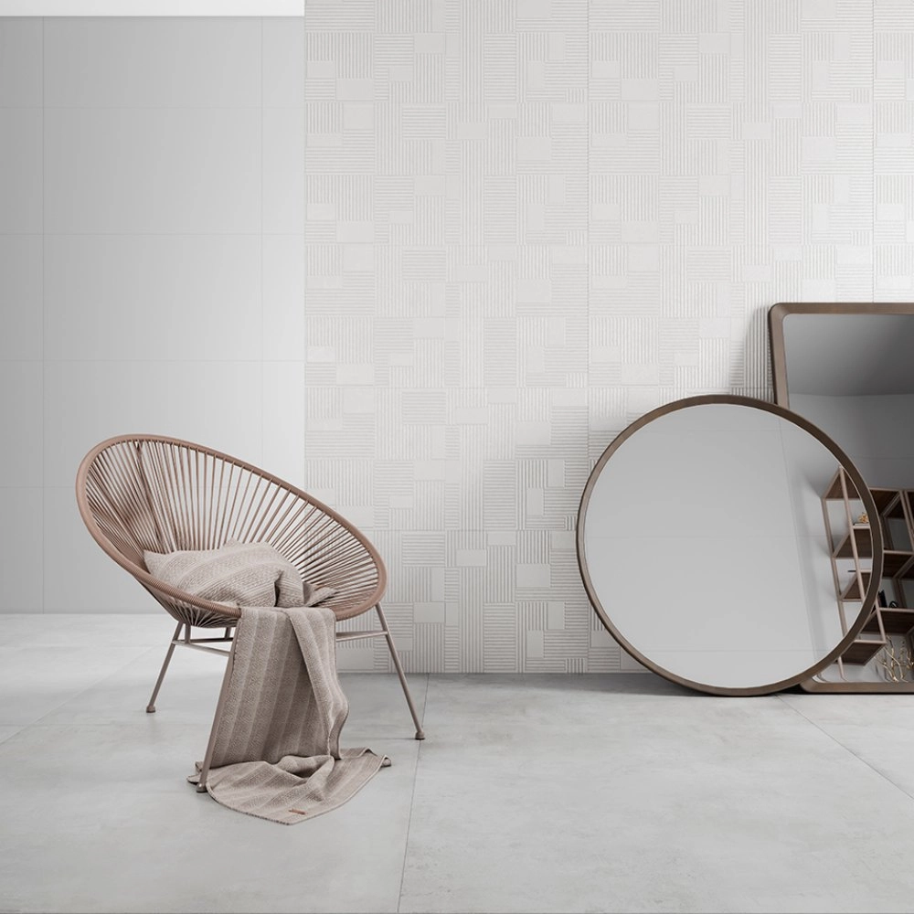 Biancogres Revestimento 45x90 Maximus Bianco Retificado