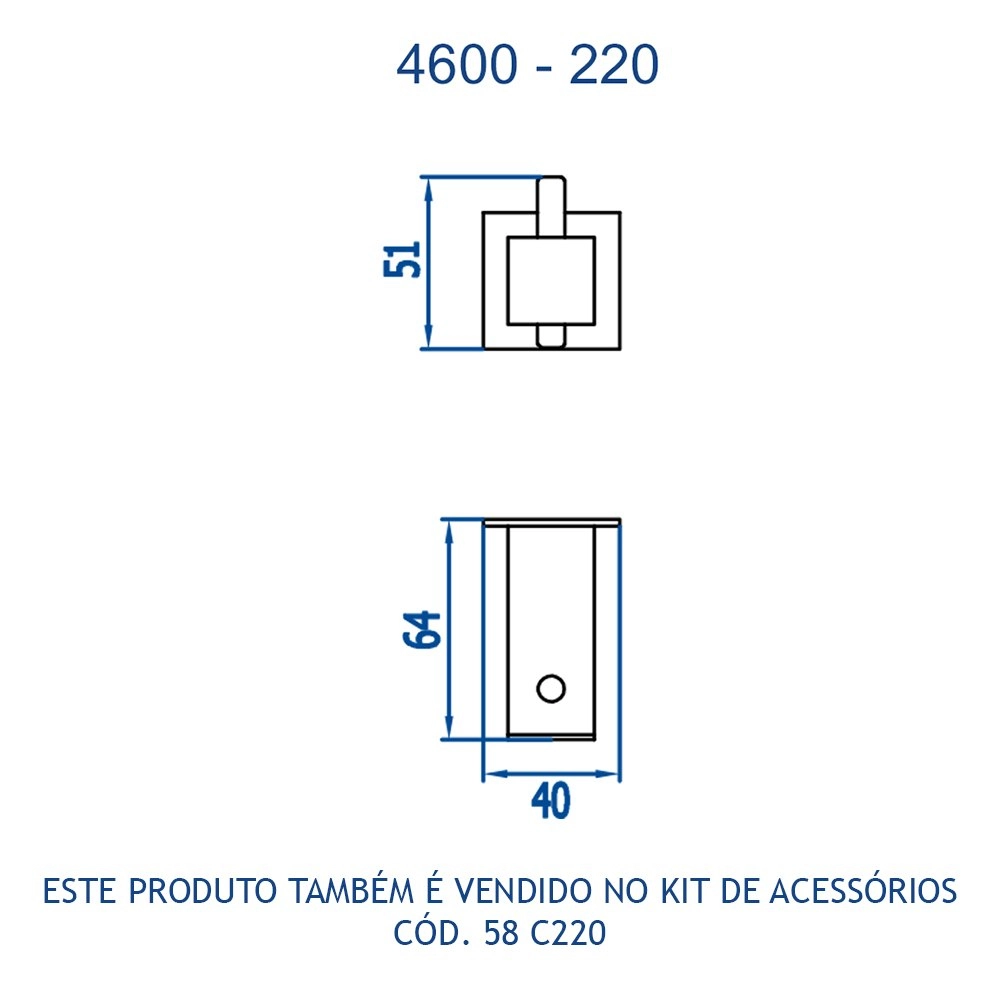 Cabide Bella Fani 4600 DV220