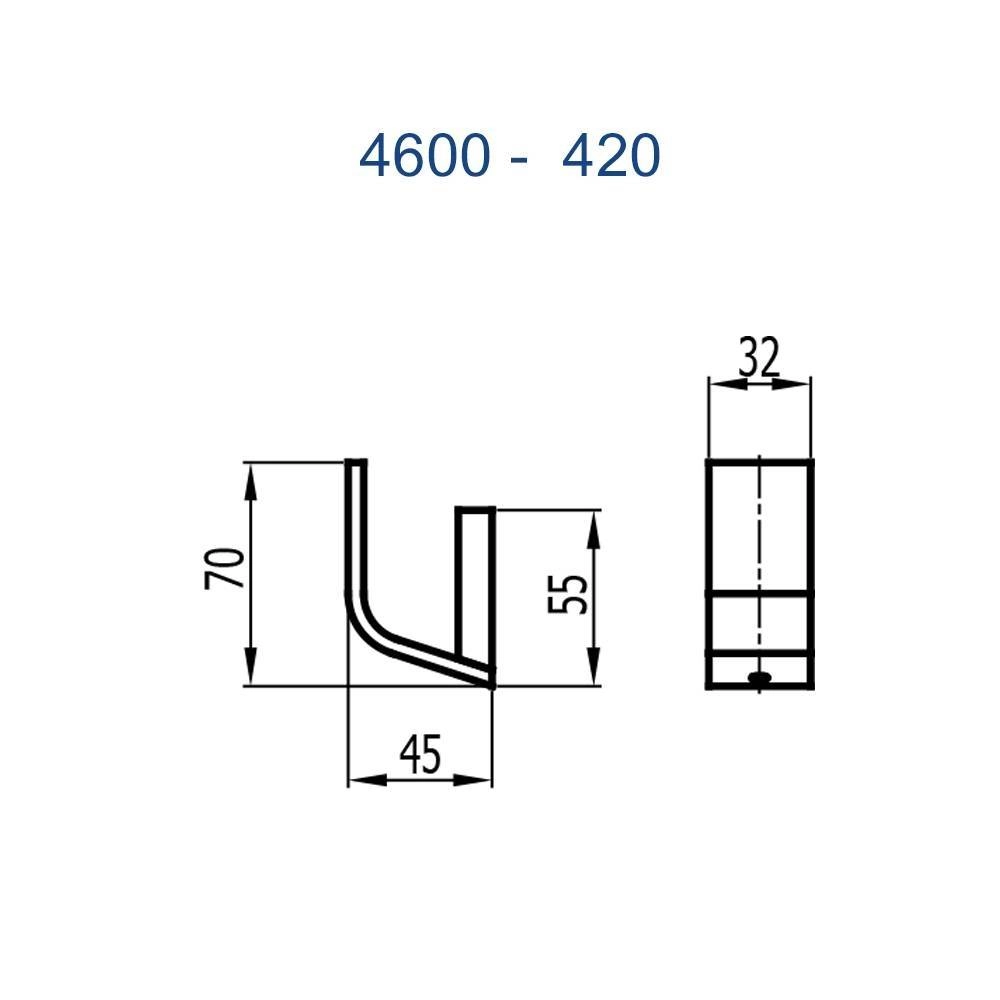 Cabide Essence Fani 4600 GO420