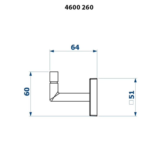 Cabide Tunis Fani 4600 BK260