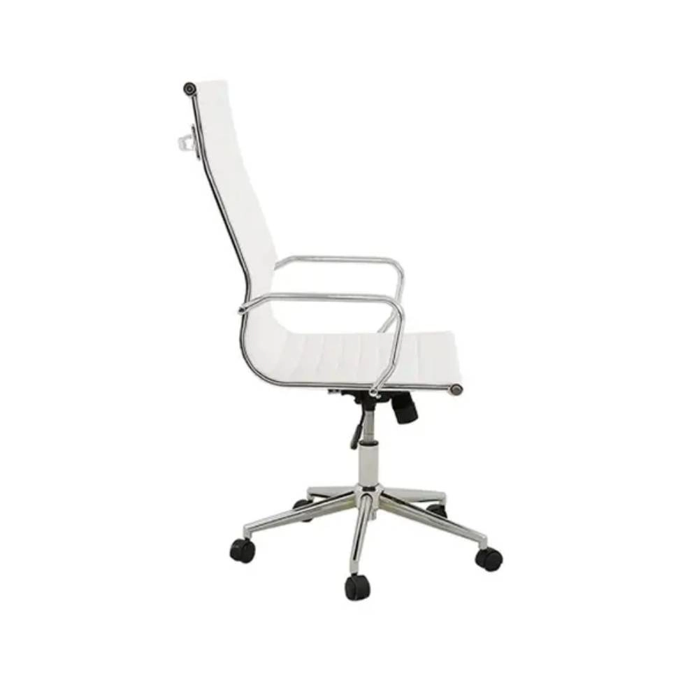 Cadeira Escritótio Rivatti Office Sevilha Tela Branca Alta